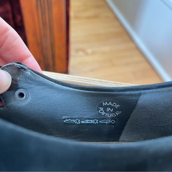 mephisto black nubuck fisherman sandals - Picture 5 of 10